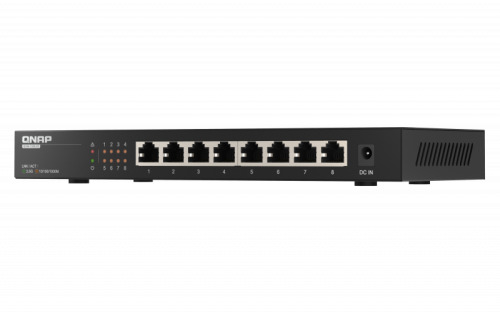 QNAP QSW-1108-8T switch No administrado 2.5G Ethernet (100/1000/2500) Negro (5)