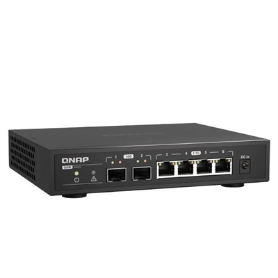 QNAP QSW-2104-2S Switch 2x10GbE SFP+ 4x2.5GbE