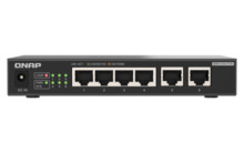 QNAP QSW-2104-2T-R2 switch No administrado 10G Ethernet (100/1000/10000) Escritorio Negro