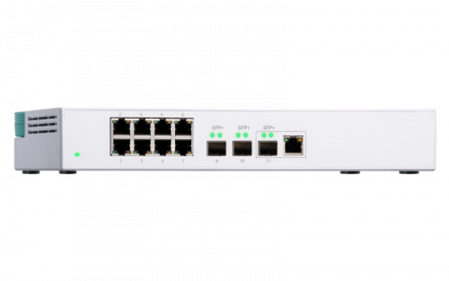 QNAP QSW-308-1C switch No administrado Gigabit Ethernet (10/100/1000) Blanco (4)