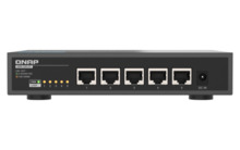 QNAP QSW-3205-5T switch No administrado 10G Ethernet (100/1000/10000) Escritorio Negro