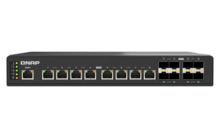 QNAP QSW-IM3216-8S8T switch Gestionado 10G Ethernet (100/1000/10000) Negro