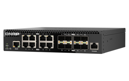 QNAP QSW-M3216R-8S8T switch Gestionado L2/L3 10G Ethernet (100/1000/10000) 1U Negro (4)