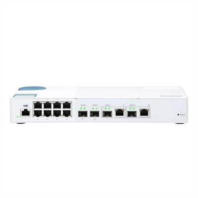 QNAP QSW-M408-2C Switch 8xGbE 2x10GbE Combo