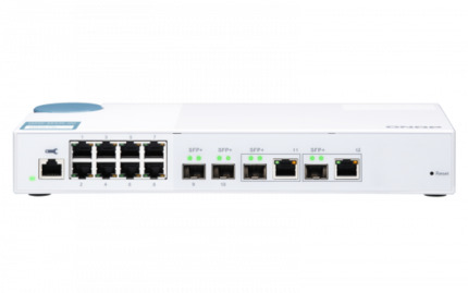 Comprar QNAP QSW-M408-2C switch Gestionado L2 10G Ethernet (100/1000/10000) Blanco