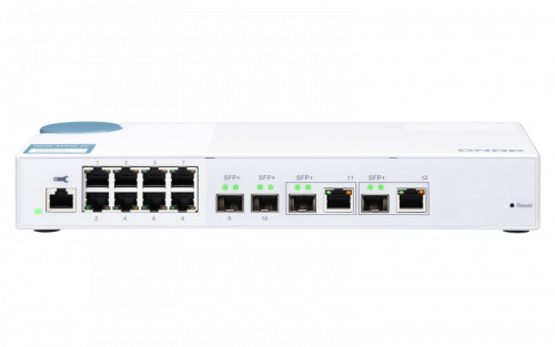 QNAP QSW-M408-2C switch Gestionado L2 10G Ethernet (100/1000/10000) Blanco