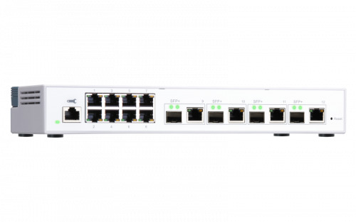 QNAP QSW-M408-4C switch Gestionado L2 Gigabit Ethernet (10/100/1000) Blanco (5)