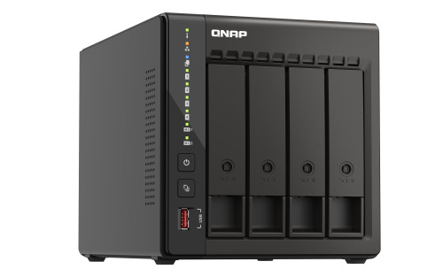 QNAP QVP-41C servidor de almacenamiento NAS Torre Intel® Celeron® J6412 8 GB DDR4 0 TB Negro (2)