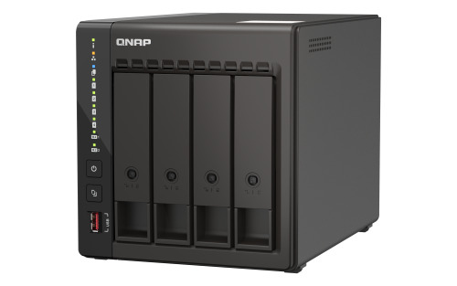 QNAP QVP-41C servidor de almacenamiento NAS Torre Intel® Celeron® J6412 8 GB DDR4 0 TB Negro (5)