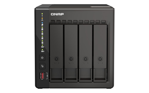 QNAP QVP-41C servidor de almacenamiento NAS Torre Intel® Celeron® J6412 8 GB DDR4 0 TB Negro (1)