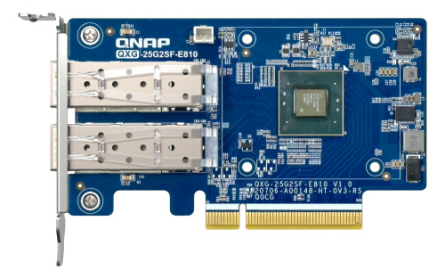 QNAP QXG-25G2SF-E810 adaptador y tarjeta de red Interno Fibra 25000 Mbit/s (7)