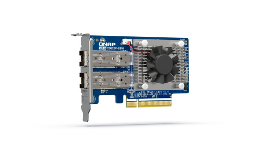 QNAP QXG-25G2SF-E810 adaptador y tarjeta de red Interno Fibra 25000 Mbit/s