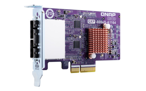 QNAP QXP-800ES-A1164 tarjeta y adaptador de interfaz Interno Mini-SAS (2)