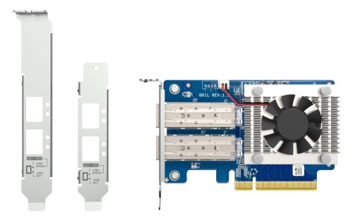 QNAP Tarjeta de expansión de red SFP+ de dos puertos de 10GbE (3)