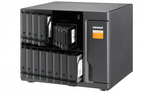 QNAP TL-D1600S caja para disco duro externo Carcasa de disco duro/SSD Negro, Gris 2.5/3.5" (3)