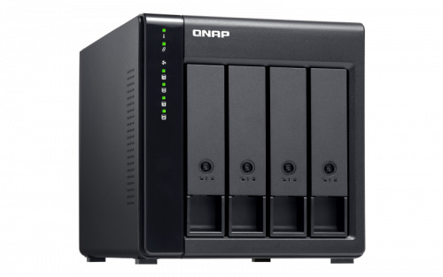 QNAP TL-D400S caja para disco duro externo Carcasa de disco duro/SSD Negro, Gris 2.5/3.5" (5)