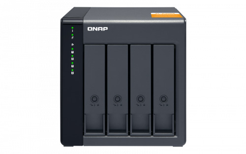 QNAP TL-D400S caja para disco duro externo Carcasa de disco duro/SSD Negro, Gris 2.5/3.5" (2)