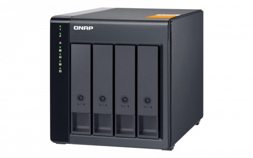 QNAP TL-D400S caja para disco duro externo Carcasa de disco duro/SSD Negro, Gris 2.5/3.5" (10)