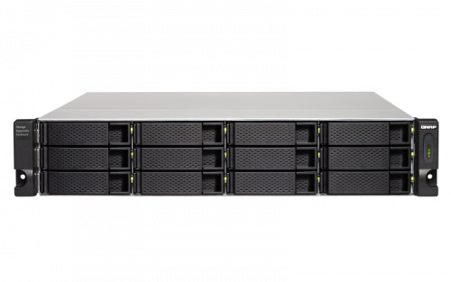 QNAP TL-R1200C-RP caja para disco duro externo Carcasa de disco duro/SSD Negro, Gris 2.5/3.5" (2)