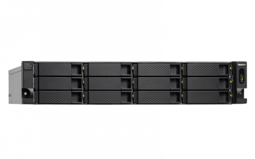 QNAP TL-R1200C-RP caja para disco duro externo Carcasa de disco duro/SSD Negro, Gris 2.5/3.5" (4)
