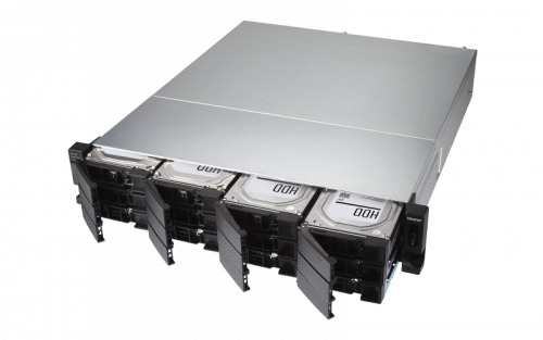 QNAP TL-R1200C-RP caja para disco duro externo Carcasa de disco duro/SSD Negro, Gris 2.5/3.5" (7)