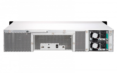 QNAP TL-R1200C-RP caja para disco duro externo Carcasa de disco duro/SSD Negro, Gris 2.5/3.5" (8)