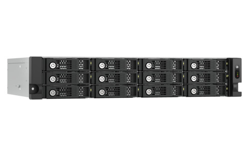 QNAP TL-R1200PES-RP caja para disco duro externo Carcasa de disco duro/SSD Negro, Gris 2.5/3.5" (3)