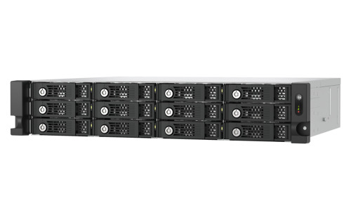 QNAP TL-R1200PES-RP caja para disco duro externo Carcasa de disco duro/SSD Negro, Gris 2.5/3.5" (5)