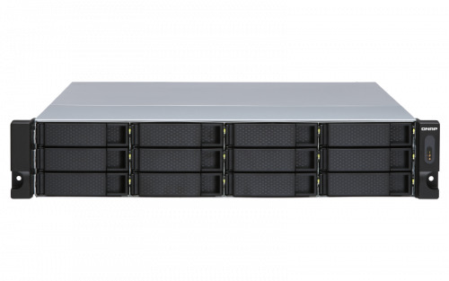 QNAP TL-R1200S-RP caja para disco duro externo Carcasa de disco duro/SSD Negro, Gris 2.5/3.5" (2)