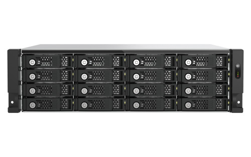 QNAP TL-R1600PES-RP caja para disco duro externo Carcasa de disco duro/SSD Negro, Gris 2.5/3.5" (2)