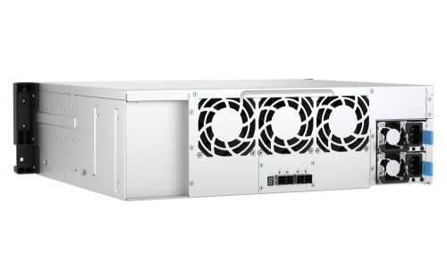 QNAP TL-R1600PES-RP caja para disco duro externo Carcasa de disco duro/SSD Negro, Gris 2.5/3.5" (6)
