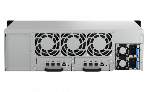 QNAP TL-R1620Sdc Carcasa de disco duro/SSD Negro 2.5/3.5" (6)