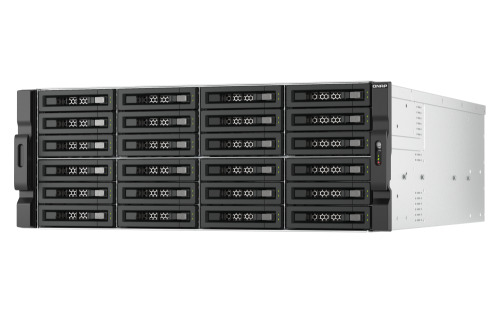 QNAP TL-R2400PES-RP caja para disco duro externo Carcasa de disco duro/SSD Negro, Gris 2.5/3.5"