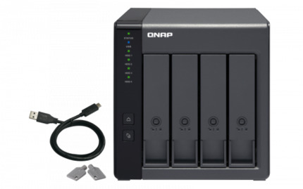Comprar QNAP TR-004 unidad de disco multiple Negro