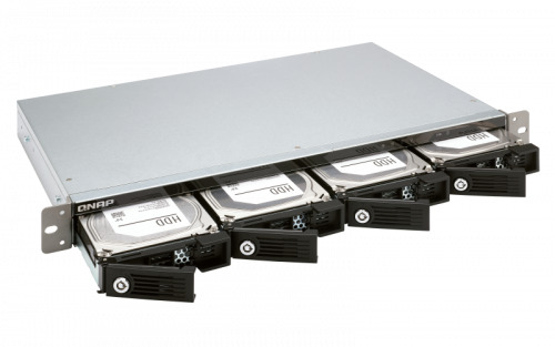 QNAP TR-004U unidad de disco multiple Negro, Gris (6)
