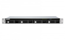 QNAP TR-004U unidad de disco multiple Negro, Gris