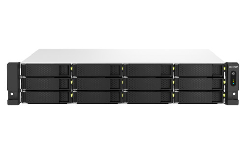 QNAP TS-1264U-RP NAS Bastidor (2U) Ethernet Aluminio, Negro (2)