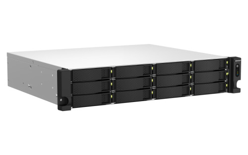 QNAP TS-1264U-RP NAS Bastidor (2U) Ethernet Aluminio, Negro (4)