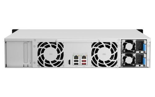 QNAP TS-1264U-RP NAS Bastidor (2U) Ethernet Aluminio, Negro (6)