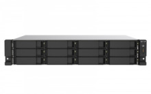 QNAP TS-1273AU-RP-8G servidor de almacenamiento NAS Bastidor (2U) Ethernet Negro, Gris V1500B