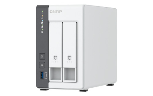 QNAP TS-216G servidor de almacenamiento NAS Torre Ethernet Blanco Cortex-A55
