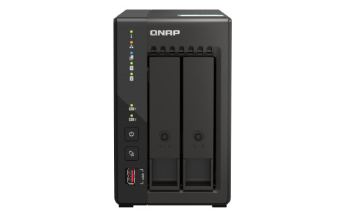 QNAP TS-253E NAS Torre Ethernet Negro J6412 (2)