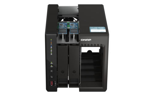 QNAP TS-253E NAS Torre Ethernet Negro J6412 (3)