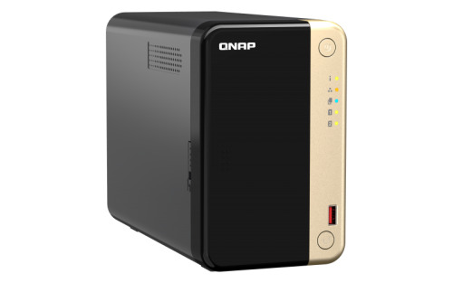QNAP TS-264 NAS Torre Ethernet Negro, Oro N5095 (4)