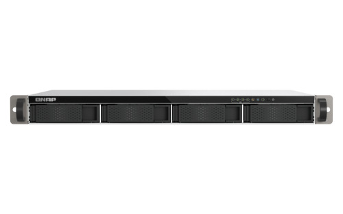 QNAP TS-433eU NAS Bastidor (1U) Cortex-A Cortex-A55 4 GB 0 TB QNAP Turbo System Negro (4)