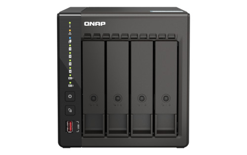 QNAP TS-453E NAS Torre Ethernet Negro J6412 (2)