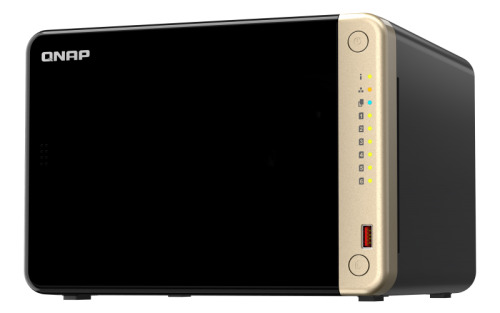 QNAP TS-664 NAS Torre Ethernet Negro N5095 (2)