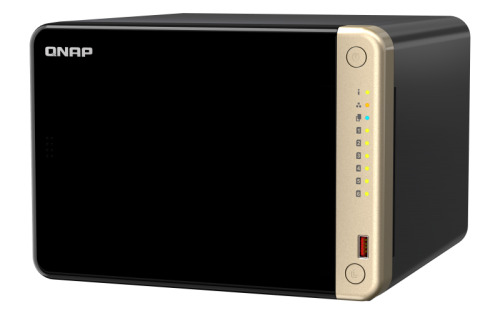 QNAP TS-664 NAS Torre Ethernet Negro N5095 (5)