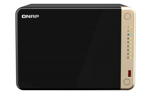 QNAP TS-664 NAS Torre Ethernet Negro N5095