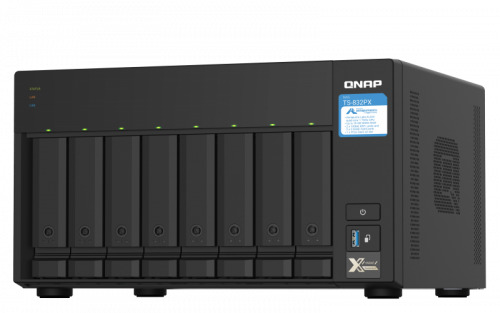 QNAP TS-832PX NAS Torre Ethernet Aluminio, Negro AL324 (3)